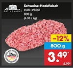 Schweine-Hackfleisch im Angebot bei Netto Marken-Discount in Magdeburg Schweine-Hackfleisch Angebote von Gut Ponholz bei Netto Marken-Discount Magdeburg für 3,49 €