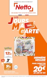 Prospectus Netto "LES JOURS MA CARTE", 16 pages, 22/10/2024 - 28/10/2024