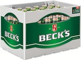 Aktuelles Beck's Pils oder Pils unfiltered Angebot bei tegut in Erfurt ab 10,99 €