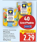 Herzstücke Pfirsiche im Angebot bei E center in Berlin Herzstücke Pfirsiche Angebote von EDEKA bei E center Berlin für 2,29 €
