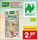 Aktuelles Bio Basmati Naturreis Angebot bei Netto Marken-Discount in Wuppertal ab 2,39 €