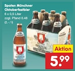Münchner Oktoberfestbier im Angebot bei Netto Marken-Discount in Datteln Münchner Oktoberfestbier Angebote von Spaten bei Netto Marken-Discount Datteln für 5,99 €