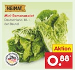 Mini-Romanasalat von Heimat für 0,88 € bei Netto Marken-Discount im Angebot Mini-Romanasalat von Heimat im aktuellen Netto Marken-Discount Prospekt