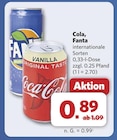 Aktuelle Coca Cola Angebote bei combi in Ahlen Aktuelles Vanilla Cola Angebot bei combi in Ahlen ab 0,89 €