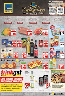 EDEKA Prospekt der Woche "Aktuelle Angebote" Seite 1, 07.07.2025 bis 12.07.2025 für Krefeld Aktueller EDEKA Prospekt "Aktuelle Angebote" Seite 1 von 8 Seiten für Krefeld