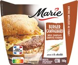 Burger Campagnard, Bœuf Charolais, Emmental, Compotée d'Oignons - Marie en promo chez Intermarché Super Burger Campagnard, Bœuf Charolais, Emmental, Compotée d'Oignons - Marie dans le catalogue Intermarché Super