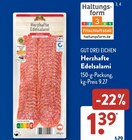 Herzhafte Edelsalami im ALDI SÜD Prospekt Herzhafte Edelsalami von Gut Drei Eichen im aktuellen ALDI SÜD Prospekt für 1,39 €