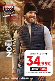 Sport 2000 Catalogue "Noël en fête", 12 pages, Lagny-sur-Marne, 28/11/2022 - 24/12/2022 Sport 2000 Catalogue "Noël en fête", 12 pages, Lagny-sur-Marne, 28/11/2022 - 24/12/2022
