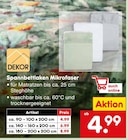 Spannbettlaken Mikrofaser 90-100 x 200 cm im Angebot bei Netto Marken-Discount in Singen Spannbettlaken Mikrofaser 90-100 x 200 cm Angebote von DEKOR bei Netto Marken-Discount Singen für 4,99 €
