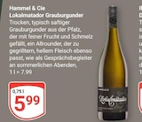 Lokalmatador Grauburgunder Angebote von Hammel & Cie bei GLOBUS Erfurt für 5,99 €