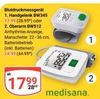 Handgelenk BW345 oder Oberarm BW512 im Angebot bei GLOBUS in Neubrandenburg Handgelenk BW345 oder Oberarm BW512 Angebote von medisana bei GLOBUS Neubrandenburg für 17,99 €