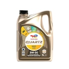 Huile 5W-30 Total Quartz Ineo ECS / LL ou Elf Full tech RPX/C4/C3 5L - TOTAL en promo chez Carrefour Huile 5W-30 Total Quartz Ineo ECS / LL ou Elf Full tech RPX/C4/C3 5L - TOTAL dans le catalogue Carrefour