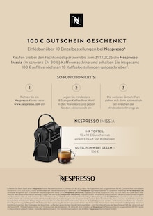 Aktueller Nespresso Dinslaken Prospekt "A Festive Gift" mit 2 Seiten