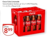 Limonade Angebote von Coca-Cola bei GLOBUS Senftenberg für 8,99 €