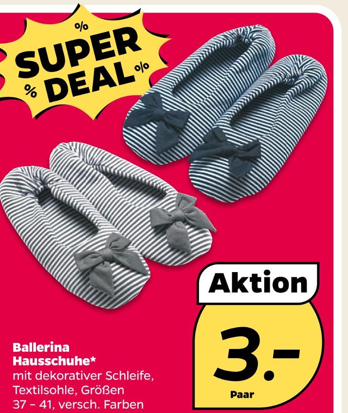 Ballerina Hausschuhe