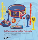 Coffret musical La Pat’ Patrouille - La Grande Récré Coffret musical La Pat’ Patrouille à 25,99 € dans le catalogue La Grande Récré