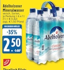 Mineralwasser von Adelholzener im aktuellen EDEKA Prospekt