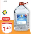 GLOBUS Zweibrücken - Destilliertes Wasser Angebot im Prospekt Destilliertes Wasser bei GLOBUS im Zweibrücken Prospekt für 1,49 €
