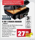 Aktuelles 4-in-1-Snack-Maker Angebot bei E center in Ulm ab 27,99 €