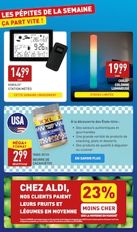 Prospectus Aldi en cours, "UN SAVOUREUX VOYAGE VERS LES USA À PRIX DISCOUNT", page 2 sur 45