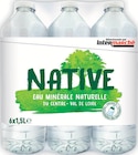 Eau minérale naturelle - NATIVE - Intermarché Contact à Nancy Eau minérale naturelle - NATIVE en promo chez Intermarché Contact Nancy à 1,51 €