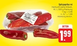 Spitzpaprika rot Angebote bei E center Würzburg für 1,99 €