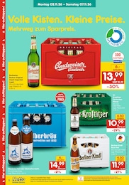 Budweiser Angebot & Preis im aktuellen Netto Marken-Discount Prospekt Budweiser Angebot im aktuellen Netto Marken-Discount Prospekt auf Seite 5