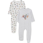 Lot de 2 pyjamas bébé - DISNEY en promo chez Carrefour Lot de 2 pyjamas bébé - DISNEY dans le catalogue Carrefour