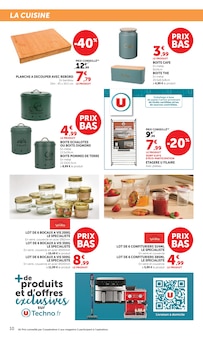 Promotion Boîte À Thé dans le prospectus Super U, valable du 06/10/2026 au 18/10/2026 Promo Boîte À Thé dans le catalogue Super U du moment à la page 10