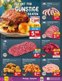 Rindfleisch im aktuellen Netto Marken-Discount Prospekt (Augsburg) Rindfleisch im Netto Marken-Discount Prospekt "Aktuelle Angebote" mit 60 Seiten (Augsburg)