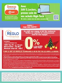 Catalogue E.Leclerc de la semaine "SPECIAL HIGH TECH" avec 2 pages, valide du 02/12/2025 au 24/12/2025 pour Les Angles et alentours Prospectus E.Leclerc de la semaine "SPECIAL HIGH TECH" avec 2 pages, valide du 02/12/2025 au 24/12/2025 pour Les Angles et alentours