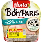 Jambon Le Bon Paris - HERTA - Carrefour Jambon Le Bon Paris - HERTA à 4,89 € dans le catalogue Carrefour