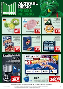 Marktkauf Prospekt Schöpstal "AUSWAHL RIESIG, PREISE NIEDRIG" mit 44 Seiten