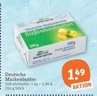 Aktuelles Deutsche Markenbutter Angebot bei tegut in Augsburg ab 1,49 €
