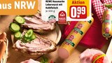 Aktuelle Wurst Angebote bei REWE in Duisburg Aktuelles Leberwurst mit Kalbfleisch Angebot bei REWE in Duisburg ab 0,99 €