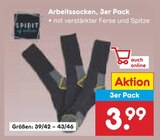 Aktuelles Arbeitssocken Angebot bei Netto Marken-Discount in Frankfurt (Main) ab 3,99 €