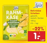 Rahmkäse Scheiben bei Netto Marken-Discount im Arnstedt Prospekt für 1,00 €