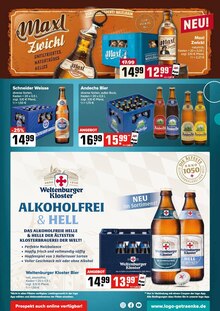 Bier im Logo Getränkemarkt Prospekt "Aktuelle Angebote" mit 8 Seiten (Rüsselsheim)