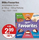 Favourites im Angebot bei V-Markt in Memmingen Favourites Angebote von Milka bei V-Markt Memmingen für 2,99 €
