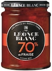 Confiture 70% de fraise - Léonce Blanc - Intermarché Super Confiture 70% de fraise - Léonce Blanc à 1,86 € dans le catalogue Intermarché Super