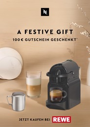 Aktueller Nespresso Prospekt, "A Festive Gift", mit Angeboten der Woche, gültig von 02.01.2025 bis 02.01.2025