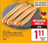 Zarte Wiener Würstchen von Bauerngut im aktuellen E center Prospekt