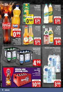 Coca Cola im EDEKA Prospekt "Aktuelle Angebote" mit 24 Seiten (Osnabrück)