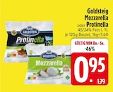 Mozzarella im EDEKA Prospekt Mozzarella von Goldsteig im aktuellen EDEKA Prospekt für 0,95 €