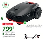 Promo Robot tondeuse Unicut sans fil 18 V à 799,00 € dans le catalogue Mr.Bricolage à Saint-Yrieix-la-Perche