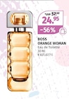 ORANGE WOMAN von BOSS im aktuellen Müller Prospekt