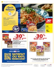 Promo Alimentation dans le catalogue Carrefour du moment à la page 8