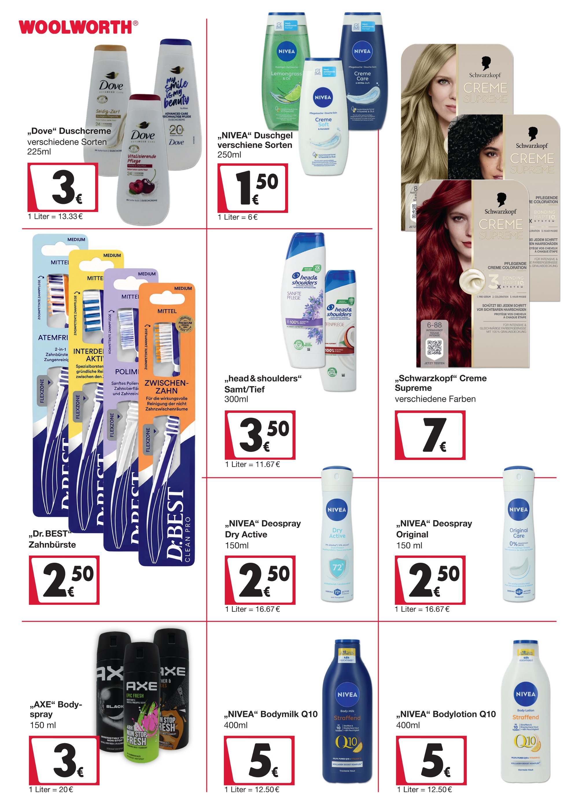 Woolworth Parfum im Prospekt 