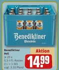 Hell von Benediktiner im aktuellen REWE Prospekt für 14,99 €