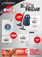 Aspirateur Sans Sac Angebote im Prospekt "En avant avec le BLACK FRIDAY" von Extra auf Seite 1